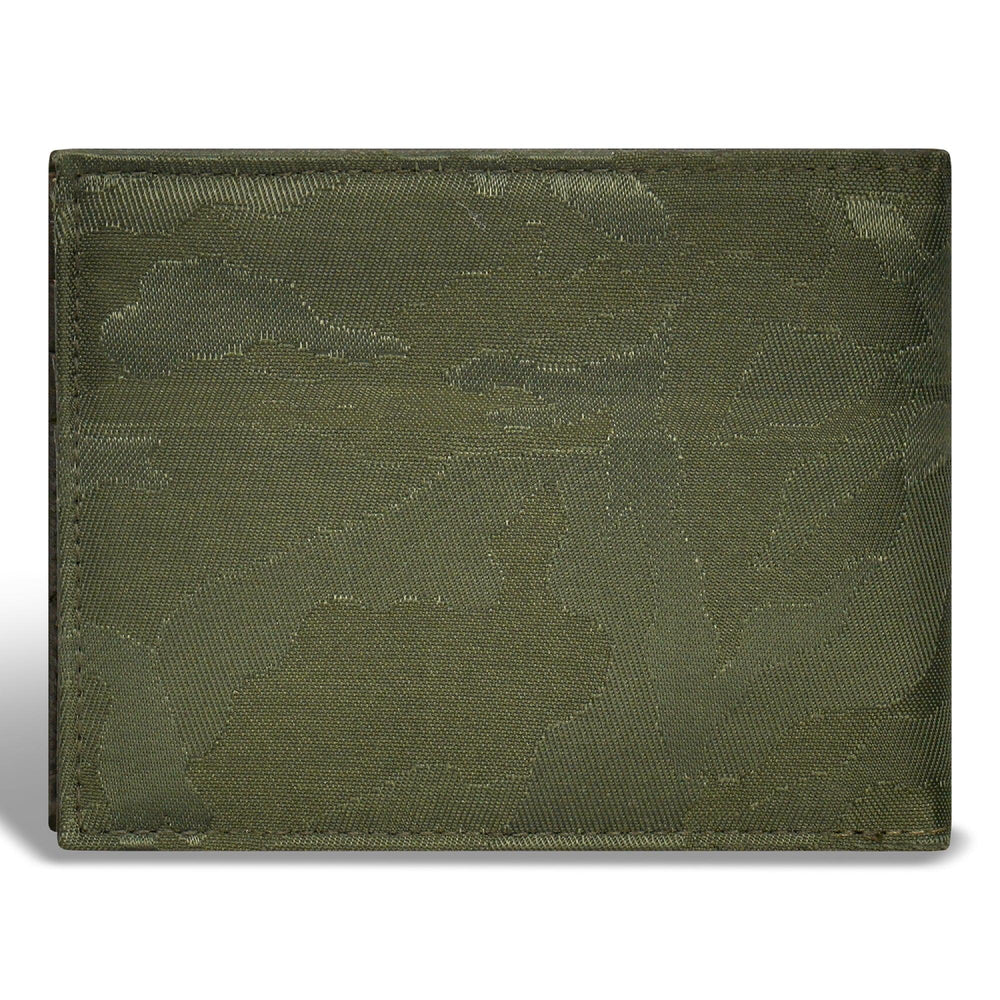 Camo / Leather Bi-Fold Wallet EX-STOCK Canada 