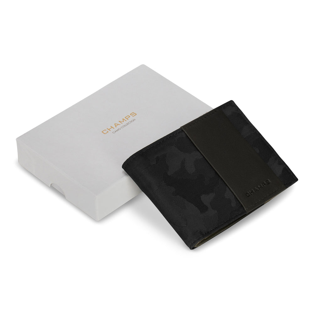 Camo / Leather Top Wing Wallet EX-STOCK Canada 
