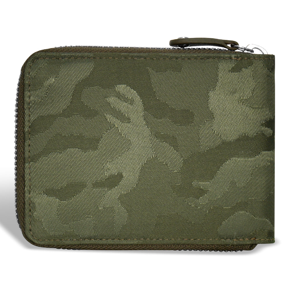 Camo / Leather Zip Around Wallet EX-STOCK Canada 