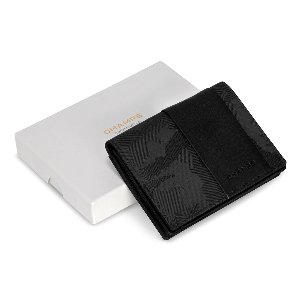 Camo / Leather Cardholder EX-STOCK Canada 