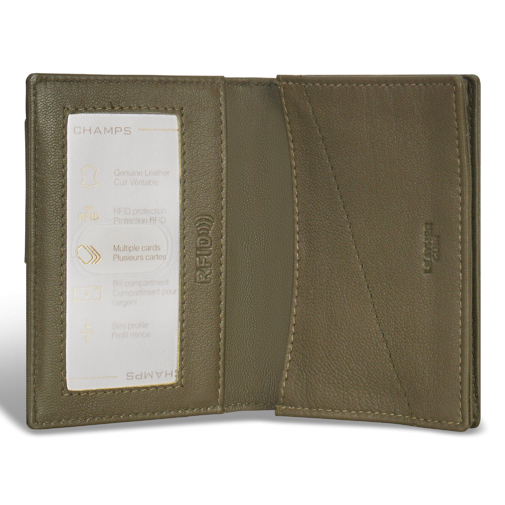 Camo / Leather Cardholder EX-STOCK Canada 