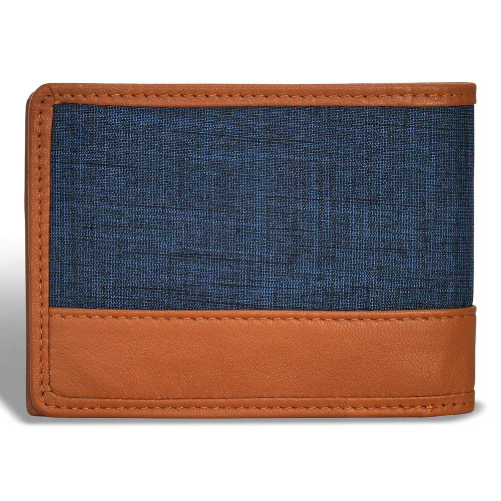 Denim / Leather Center Wing Wallet EX-STOCK Canada 