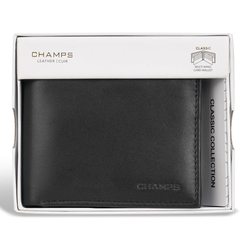 Classic / Leather Multi-Wing Card Wallet EX-STOCK Canada 