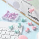 Macaron Color Boxed Push Pin Simple Creative Large Small Size Plastic Pushpin Office Supplies - EX-STOCK Canada