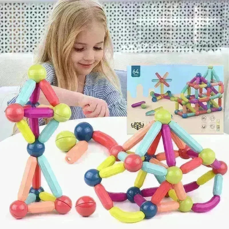 Magnetic Building Blocks for Kids: Fun Toy Magnets - EX-STOCK CANADA