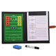 Magnetic leather football tactical board - EX-STOCK Canada