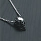 Male titanium steel skull necklace - EX-STOCK Canada