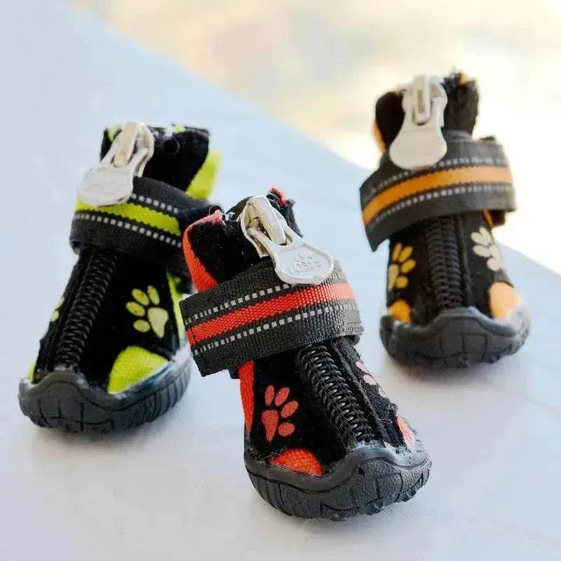 Medium And Large Dogs Printed Suede Cotton Shoes - EX-STOCK Canada