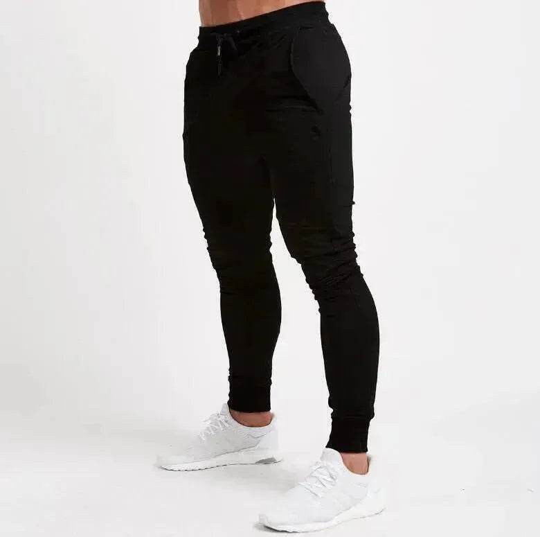 Pantalon de sport ajusté pour hommes - Pantalon de gym pour entraînement et exercice - EX-STOCK Canada