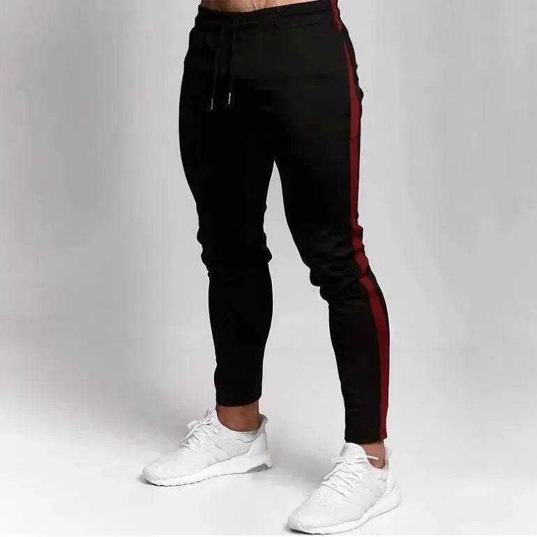Pantalon de sport ajusté pour hommes - Pantalon de gym pour entraînement et exercice - EX-STOCK Canada