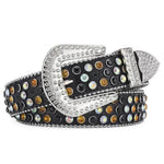 Men Women Alloy Belt Punk Rock Rivet Rhinestone - EX-STOCK Canada