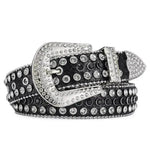 Men Women Alloy Belt Punk Rock Rivet Rhinestone - EX-STOCK Canada
