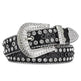 Men Women Alloy Belt Punk Rock Rivet Rhinestone - EX-STOCK Canada