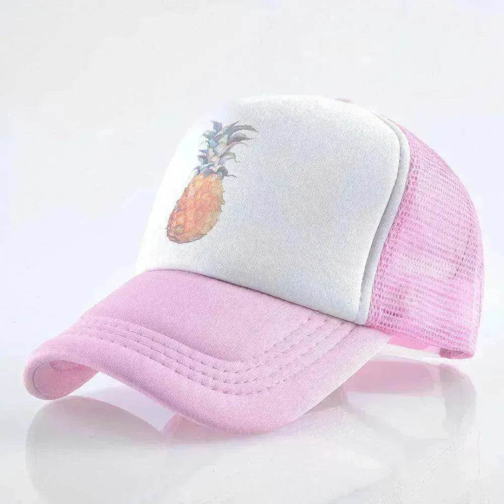 Men's And Women's Baseball Caps Fashion Pineapple Print - EX-STOCK Canada