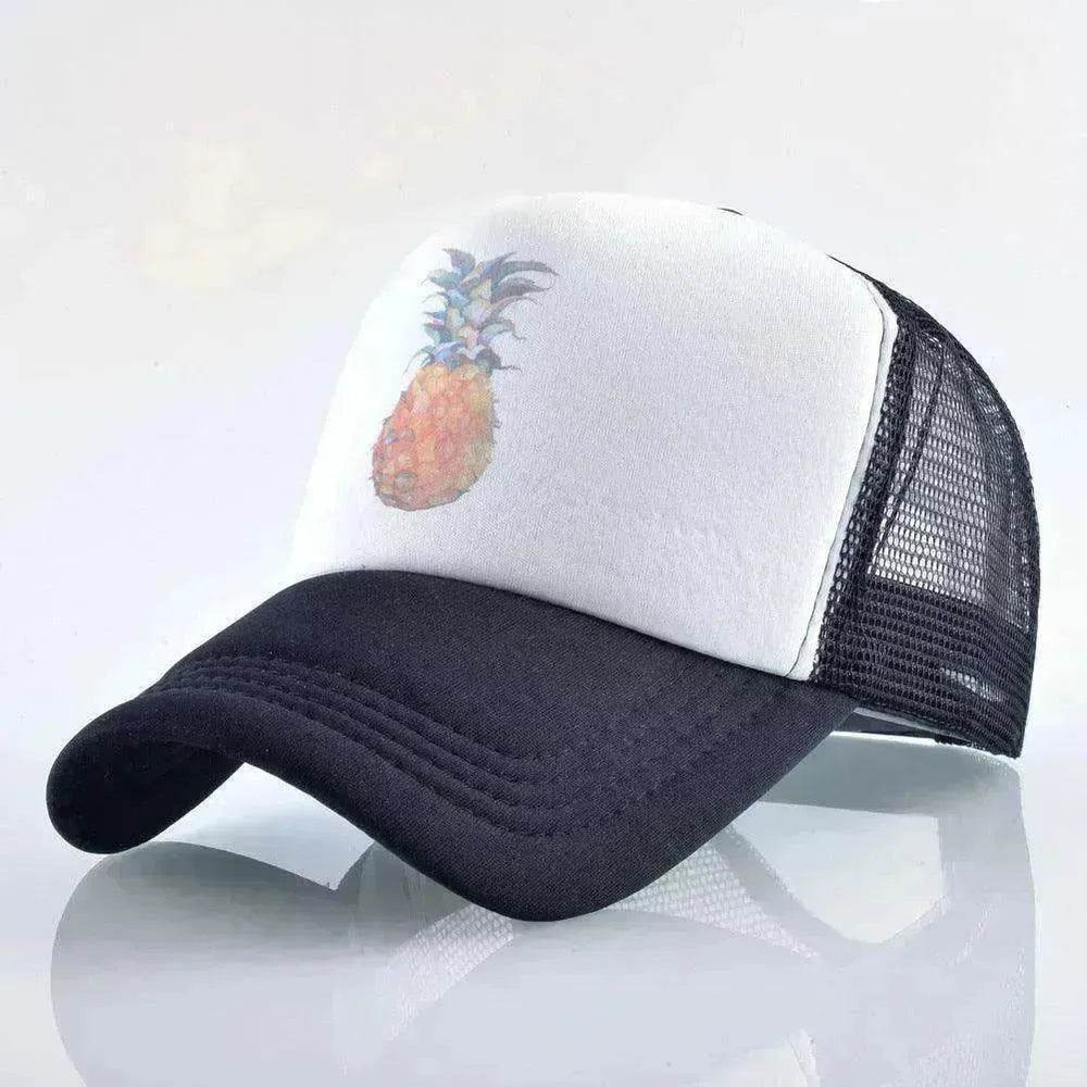 Men's And Women's Baseball Caps Fashion Pineapple Print - EX-STOCK Canada