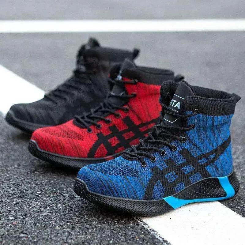Men's Anti Smash Anti Puncture Work Warm Thickened Lace-up Safety Shoes - EX-STOCK Canada