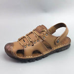 Men's Breathable Casual Genuine Leather Beach Shoes Oxford Sole Shoes  EX-STOCK CANADA