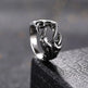 Men's Domineering Open Dragon Claw Ring Punk Chrome Jewelry Titanium Steel Dragon Claw Heart Party Rings For Men - EX-STOCK Canada