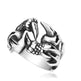 Men's Domineering Open Dragon Claw Ring Punk Chrome Jewelry Titanium Steel Dragon Claw Heart Party Rings For Men - EX-STOCK Canada