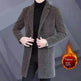 Men's Elegant Duster Mid-length Slim-fit Woolen Coat - EX-STOCK Canada