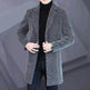 Men's Elegant Duster Mid-length Slim-fit Woolen Coat - EX-STOCK Canada