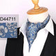 Men's Elegant Silk Scarf Floral Collar Mouth Napkin - EX-STOCK Canada