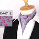 Men's Elegant Silk Scarf Floral Collar Mouth Napkin - EX-STOCK Canada