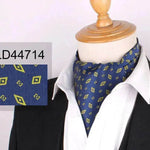 Men's Elegant Silk Scarf Floral Collar Mouth Napkin - EX-STOCK Canada