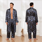Men's Fall Thin Long Sleeve Pajamas  EX-STOCK CANADA