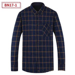 Men's Fashion Leisure Warm Plaid Shirt Coat - EX-STOCK Canada