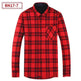 Men's Fashion Leisure Warm Plaid Shirt Coat - EX-STOCK Canada