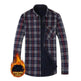 Men's Fashion Leisure Warm Plaid Shirt Coat - EX-STOCK Canada