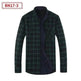Men's Fashion Leisure Warm Plaid Shirt Coat - EX-STOCK Canada