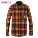 Men's Fashion Leisure Warm Plaid Shirt Coat - EX-STOCK Canada