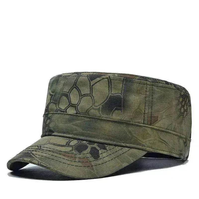 Men's Flat Thin Python Camouflage Cap - EX-STOCK Canada