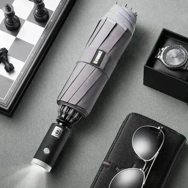 Men's Fully Automatic Reverse Umbrella for Car-carrying Umbrellas - EX-STOCK Canada