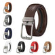 Men's Leather Belt Automatic Buckle Simple Hollow - EX-STOCK Canada