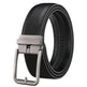 Men's Leather Belt Automatic Buckle Simple Hollow - EX-STOCK Canada