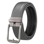 Men's Leather Belt Automatic Buckle Simple Hollow - EX-STOCK Canada