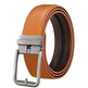 Men's Leather Belt Automatic Buckle Simple Hollow - EX-STOCK Canada