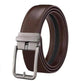 Men's Leather Belt Automatic Buckle Simple Hollow - EX-STOCK Canada