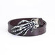 Men's Leather Belt Skull Big Head Claw Outdoor Rider - EX-STOCK Canada