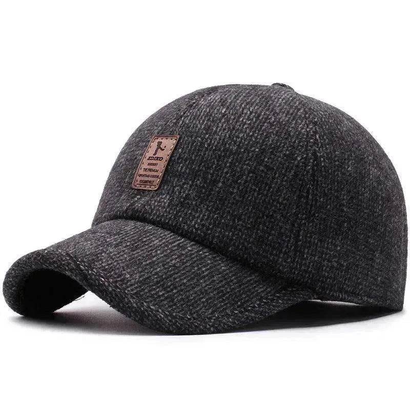 Men's Middle-aged And Elderly Woolen Baseball Caps - EX-STOCK Canada