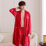 Men's Pajamas Two-Piece Embroidery  EX-STOCK CANADA