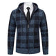 Men's Plaid Thickened Sweater Coat - EX-STOCK Canada