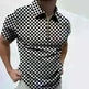 Men's Polo Short-Sleeve Summer Hedging Style Shirt - EX-STOCK CANADA