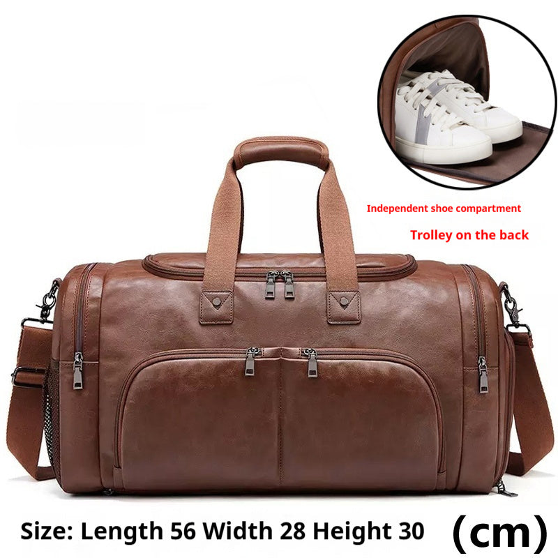 Men's Portable Travel Bag Crossbody Business Short Distance Business Bag Large Capacity EX-STOCK Canada 