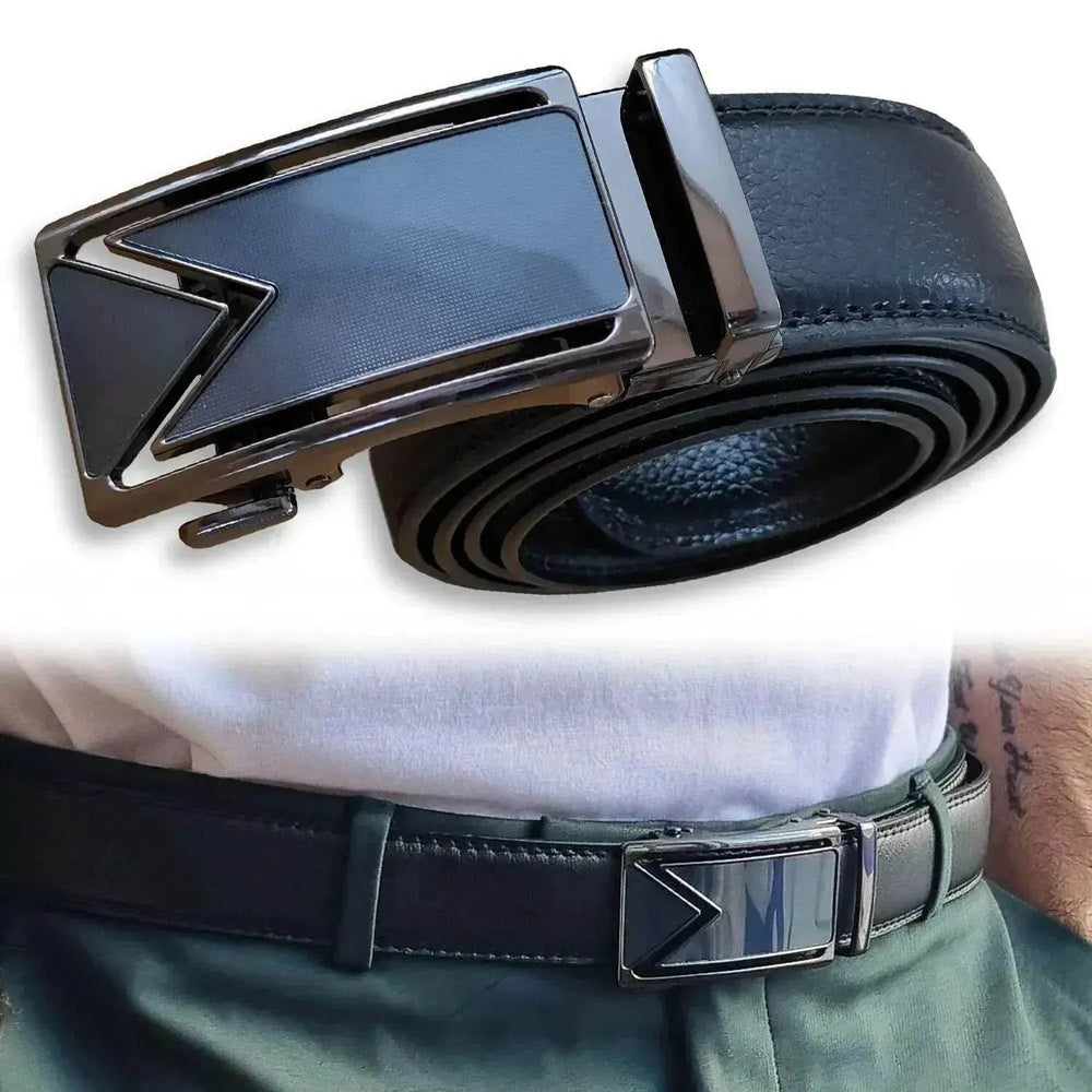 Men's Ratchet Belt Leather Mens Belt With Slide Buckle Ratchet Belts For Men USA - EX-STOCK Canada