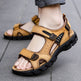 Men's Retro Casual Leather Sandals Outdoor Stylish Beach  EX-STOCK CANADA