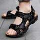 Men's Retro Casual Leather Sandals Outdoor Stylish Beach  EX-STOCK CANADA
